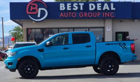 White 2021 Ford Ranger SuperCrew XLT Pickup 4D 5 ft for sale in El Paso, TX