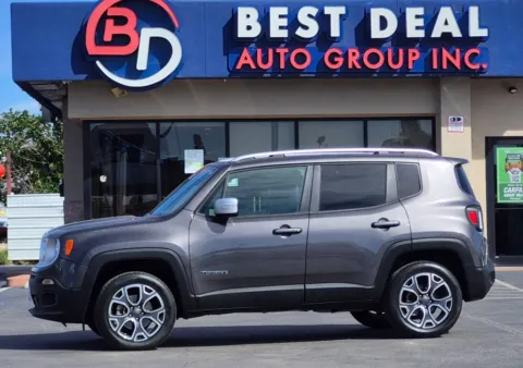 Gray 2018 Jeep Renegade Limited Sport Utility 4D for sale in El Paso, TX