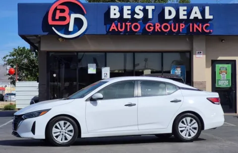 White 2024 Nissan Sentra S Sedan 4D for sale in El Paso, TX