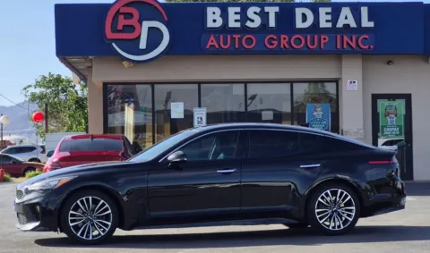 Black 2018 Kia Stinger Premium Sedan 4D for sale in El Paso, TX