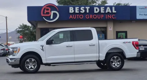White 2022 Ford F-150 SuperCrew Cab XLT Pickup 4D 5 1/2 ft for sale in El Paso, TX