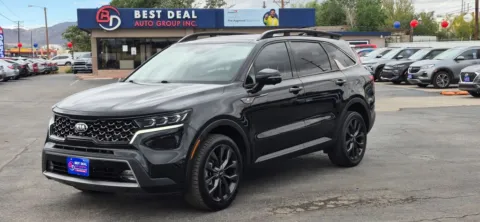 Photos of 2021 Kia Sorento SX-Prestige X-Line Sport Utility 4D for sale in El Paso, TX at Best Deal Auto Group