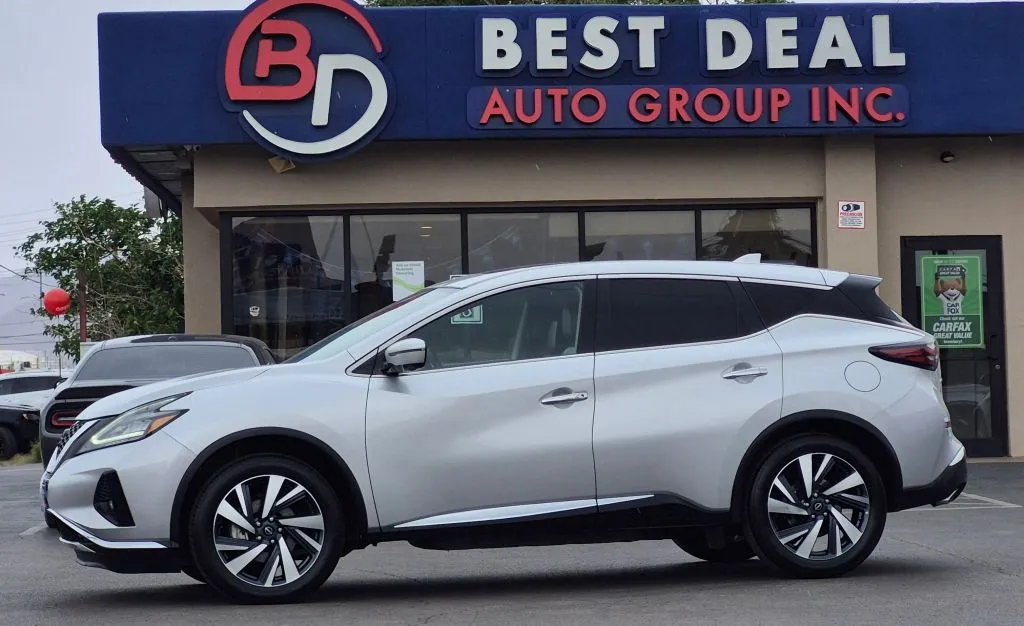 Silver 2023 Nissan Murano SL Sport Utility 4D for sale in El Paso, TX