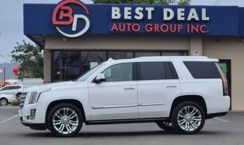 White 2020 Cadillac Escalade Premium Luxury Sport Utility 4D for sale in El Paso, TX
