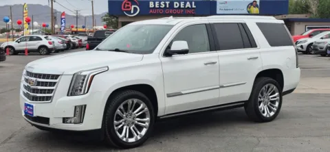 Photos of 2020 Cadillac Escalade Premium Luxury Sport Utility 4D for sale in El Paso, TX at Best Deal Auto Group