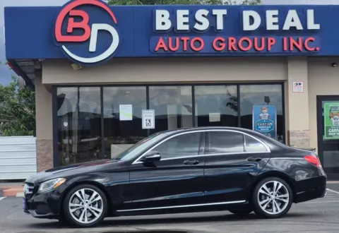Black 2015 Mercedes-Benz C-Class C 300 Sedan 4D for sale in El Paso, TX