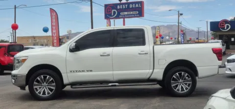 Another view of 2018 Nissan Titan Crew Cab SL Pickup 4D 5 1/2 ft for sale in El Paso, TX at Best Deal Auto Group