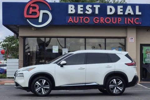 White 2021 Nissan Rogue SL Sport Utility 4D for sale in El Paso, TX