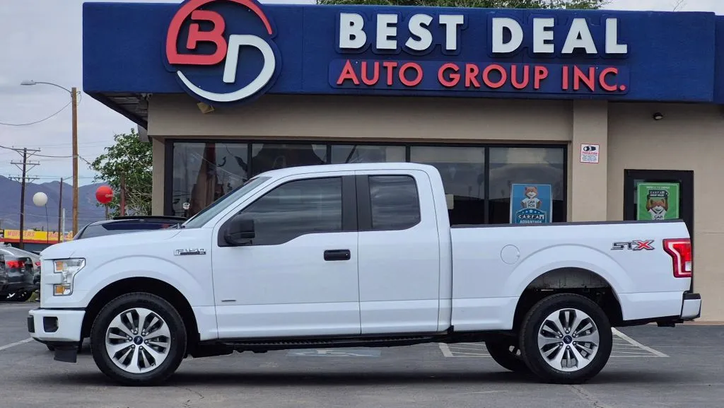 White 2017 Ford F-150 Super Cab XL Pickup 4D 6 1/2 ft for sale in El Paso, TX
