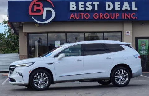 White 2022 Buick Enclave Premium Sport Utility 4D for sale in El Paso, TX