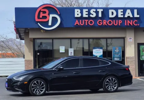 Black 2020 Hyundai Sonata Limited Sedan 4D for sale in El Paso, TX