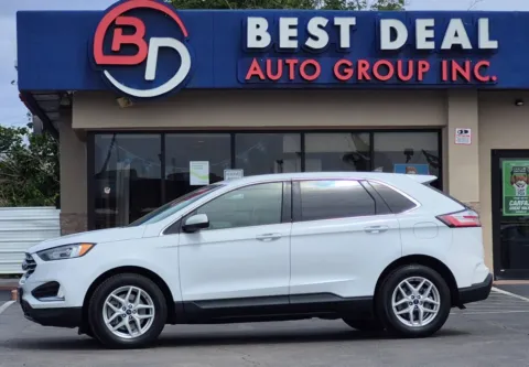White 2022 Ford Edge SEL Sport Utility 4D for sale in El Paso, TX