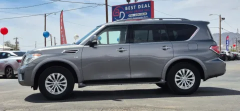Another view of 2017 Nissan Armada SV Sport Utility 4D for sale in El Paso, TX at Best Deal Auto Group