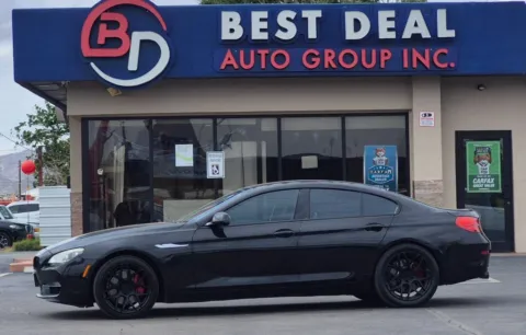 Black 2015 BMW 6 Series Alpina B6 Gran Coupe xDrive 4D for sale in El Paso, TX
