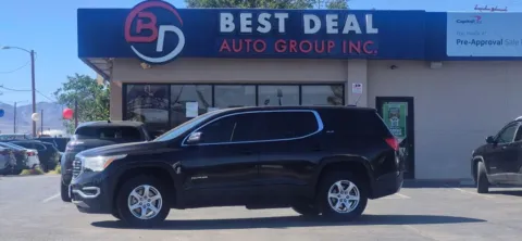 Black 2019 GMC Acadia SLE-1 Sport Utility 4D for sale in El Paso, TX