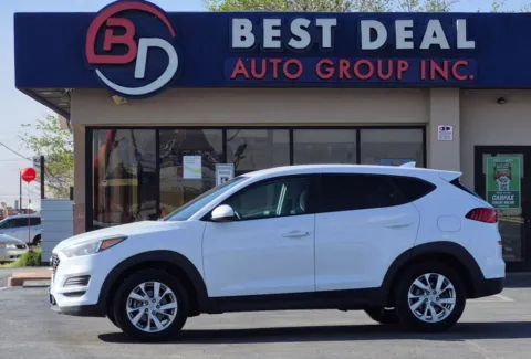 White 2019 Hyundai Tucson SE Sport Utility 4D for sale in El Paso, TX