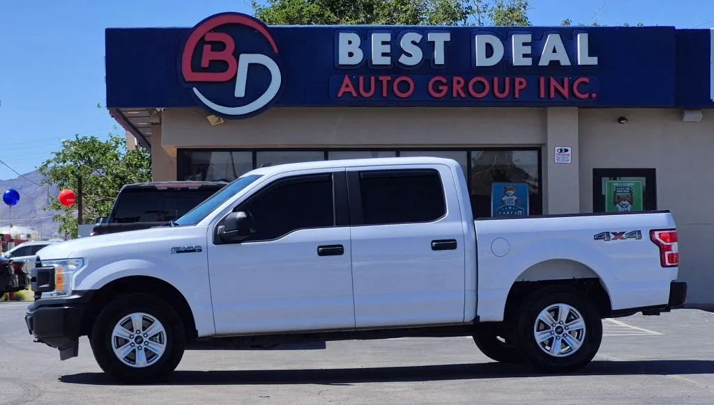 White 2020 Ford F-150 SuperCrew Cab XL Pickup 4D 5 1/2 ft for sale in El Paso, TX