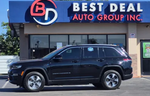 Black 2023 Jeep Grand Cherokee 4xe Sport Utility 4D for sale in El Paso, TX