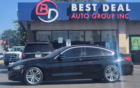 Black 2018 BMW 4 Series 430i Gran Coupe Sedan 4D for sale in El Paso, TX
