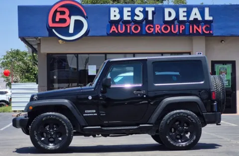 Black 2014 Jeep Wrangler Sport S Sport Utility 2D for sale in El Paso, TX
