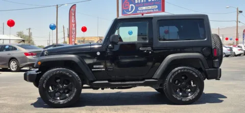 Another view of 2014 Jeep Wrangler Sport S Sport Utility 2D for sale in El Paso, TX at Best Deal Auto Group