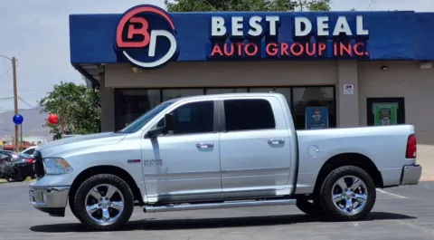 Silver 2018 Ram 1500 Crew Cab Big Horn Pickup 4D 5 1/2 ft for sale in El Paso, TX
