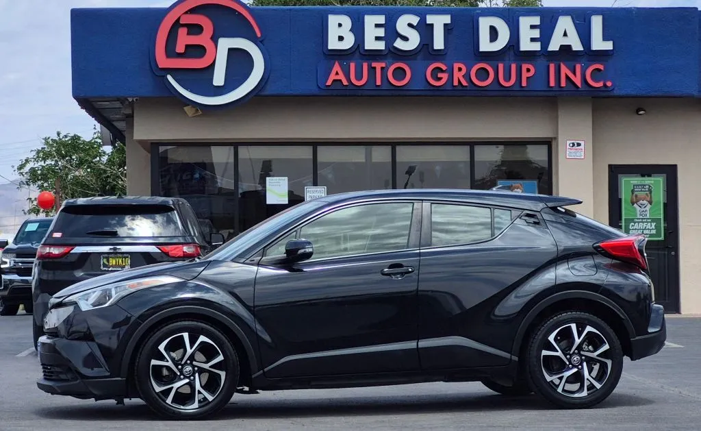 Black 2019 Toyota C-HR XLE Sport Utility 4D for sale in El Paso, TX