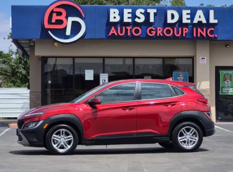 Red 2023 Hyundai Kona SE Sport Utility 4D for sale in El Paso, TX