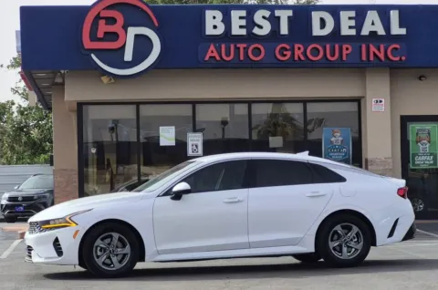 White 2023 Kia K5 LXS Sedan 4D for sale in El Paso, TX