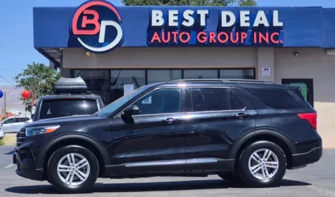 Black 2021 Ford Explorer XLT Sport Utility 4D for sale in El Paso, TX