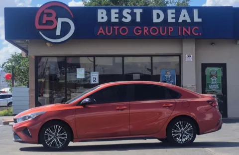 Red 2024 Kia Forte GT-Line Sedan 4D for sale in El Paso, TX