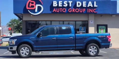Blue 2019 Ford F-150 SuperCrew Cab XLT Pickup 4D 6 1/2 ft for sale in El Paso, TX