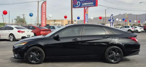 Another view of 2023 Hyundai Elantra Hybrid Blue HEV Sedan 4D for sale in El Paso, TX at Best Deal Auto Group