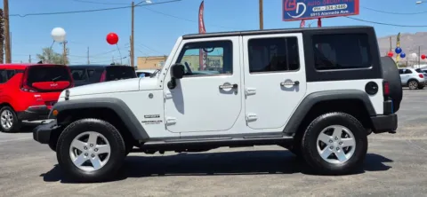 Another view of 2014 Jeep Wrangler Unlimited Sport S SUV 4D for sale in El Paso, TX at Best Deal Auto Group