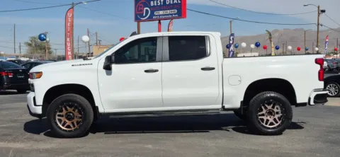 Another view of 2022 Chevrolet Silverado 1500 Limited Crew Cab Custom Pickup 4D 5 3/4 ft for sale in El Paso, TX at Best Deal Auto Group