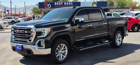 Photos of 2021 GMC Sierra 1500 Crew Cab SLT Pickup 4D 5 3/4 ft for sale in El Paso, TX at Best Deal Auto Group