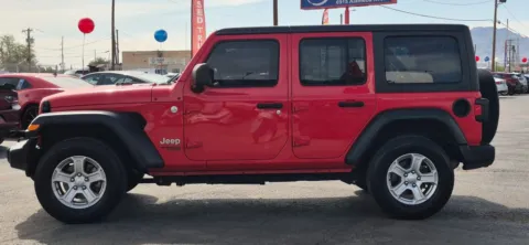 Another view of 2019 Jeep Wrangler Unlimited Sport S Sport Utility 4D for sale in El Paso, TX at Best Deal Auto Group