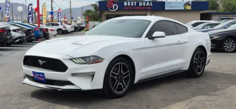 Photos of 2021 Ford Mustang EcoBoost Coupe 2D for sale in El Paso, TX at Best Deal Auto Group
