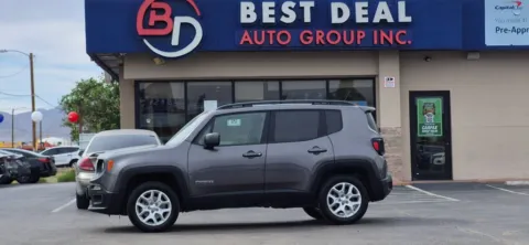 Gray 2017 Jeep Renegade Latitude Sport Utility 4D for sale in El Paso, TX