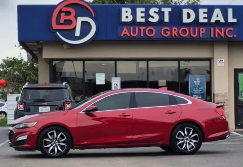 Red 2023 Chevrolet Malibu RS Sedan 4D for sale in El Paso, TX