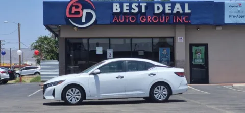 White 2024 Nissan Sentra S Sedan 4D for sale in El Paso, TX