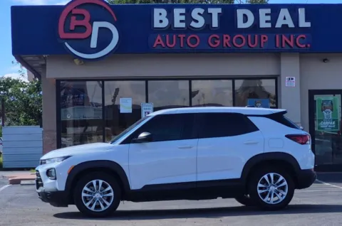 White 2021 Chevrolet Trailblazer LS Sport Utility 4D for sale in El Paso, TX