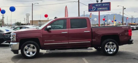 Another view of 2017 Chevrolet Silverado 1500 Crew Cab LTZ Pickup 4D 5 3/4 ft for sale in El Paso, TX at Best Deal Auto Group