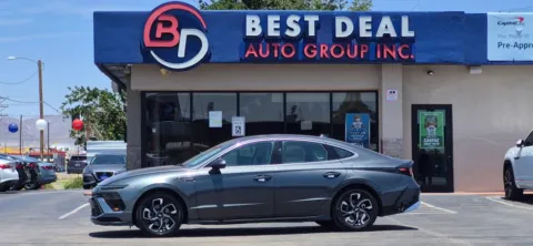 Gray 2025 Hyundai Sonata SEL Sedan 4D for sale in El Paso, TX