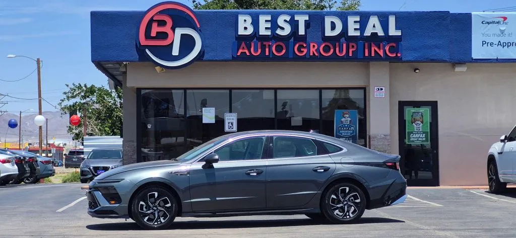 Gray 2025 Hyundai Sonata SEL Sedan 4D for sale in El Paso, TX