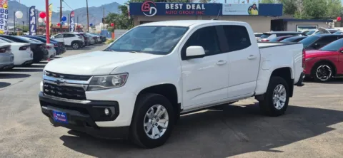 Photos of 2021 Chevrolet Colorado Crew Cab LT Pickup 4D 5 ft for sale in El Paso, TX at Best Deal Auto Group