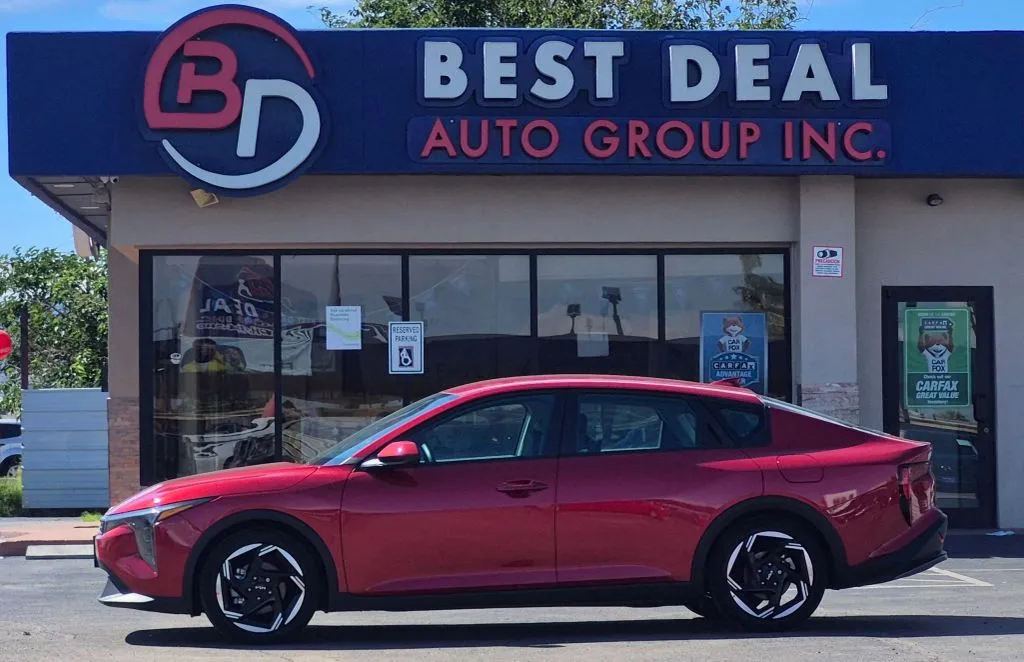Red 2025 Kia K4 EX Sedan 4D for sale in El Paso, TX