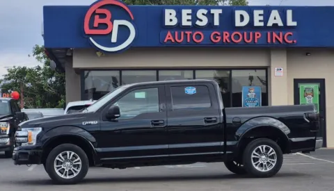 Black 2020 Ford F-150 SuperCrew Cab Lariat Pickup 4D 5 1/2 ft for sale in El Paso, TX