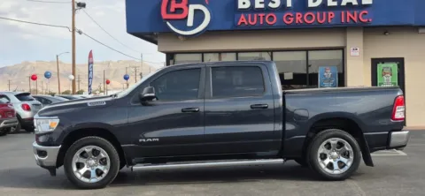 Another view of 2021 Ram 1500 Crew Cab Big Horn Pickup 4D 5 1/2 ft for sale in El Paso, TX at Best Deal Auto Group