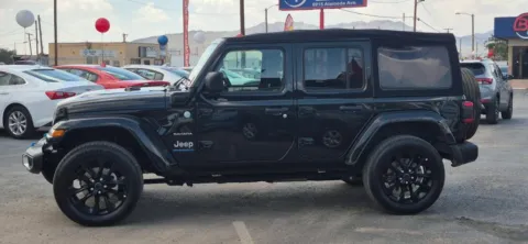 Another view of 2024 Jeep Wrangler 4xe Sahara 4xe Sport Utility 4D for sale in El Paso, TX at Best Deal Auto Group